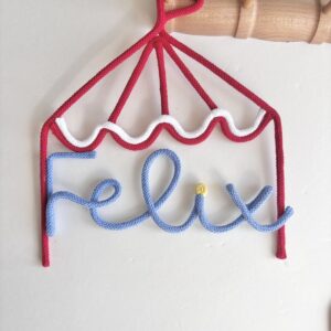 circus tent with a name on it for kids room circus themed nursery