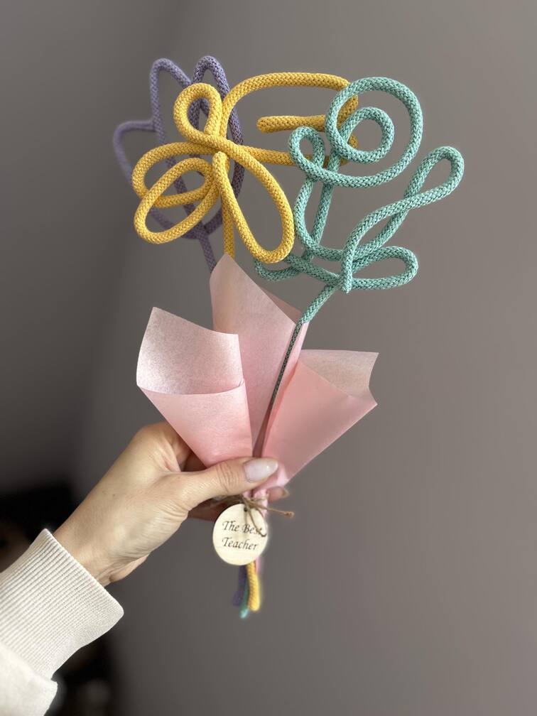 Long lasting alternative to flowers teacher gift idea
