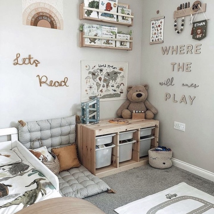 lets read sign for kids reading corner