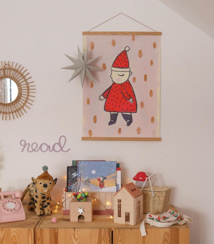 Handmade Read wall sign for kids reading corner and nursery