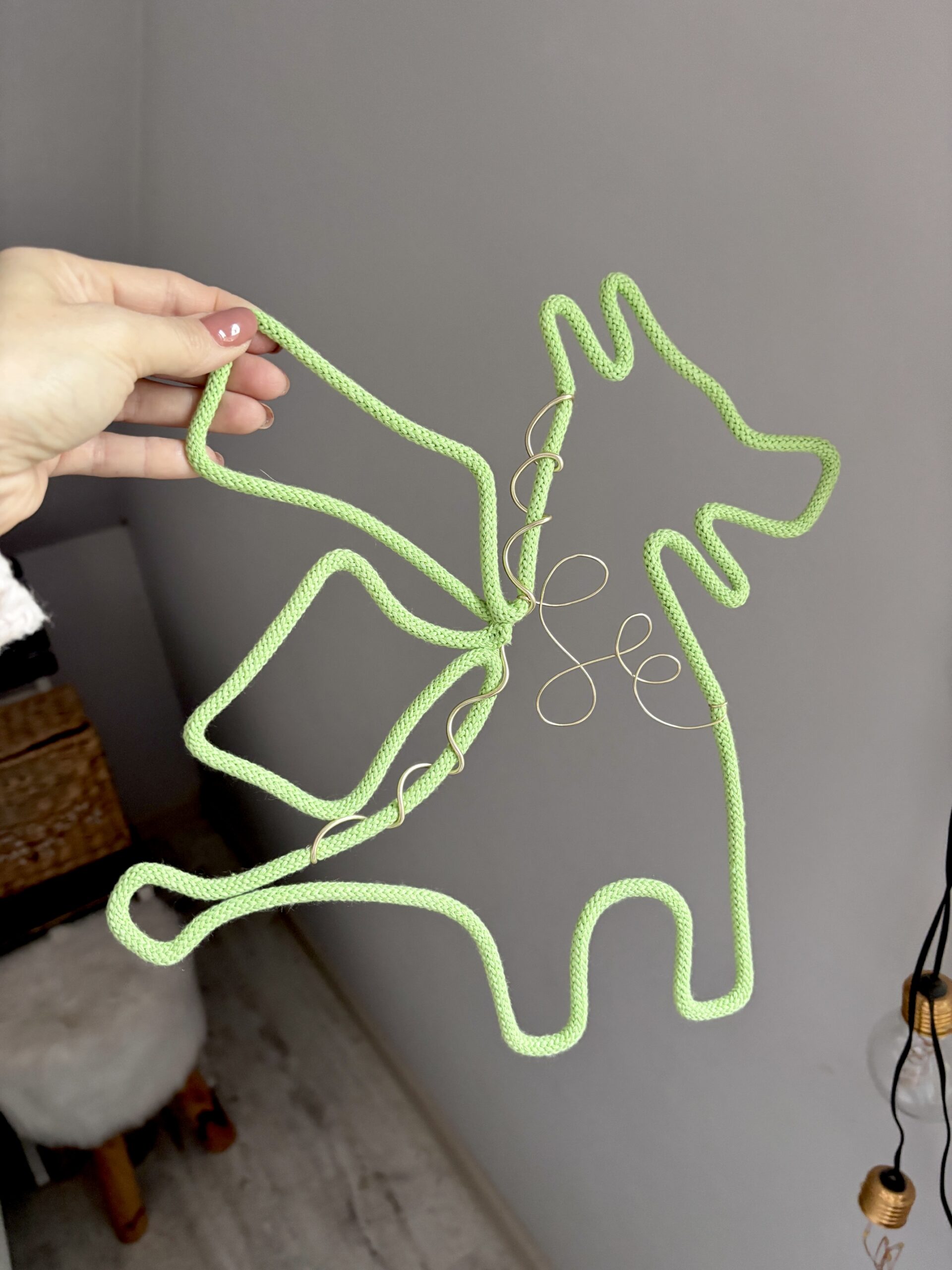 Handmade dragon wall decor for kids' bedroom